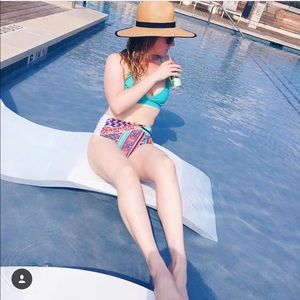 High Waist Super Cheeky Swim Bottom + Matching Top